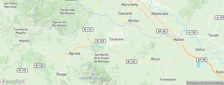 Tarazona, Spain Map