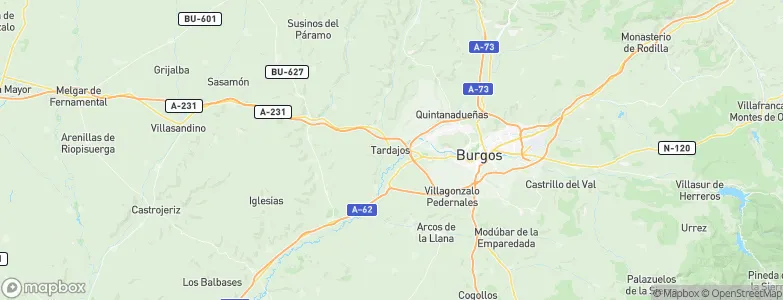 Tardajos, Spain Map