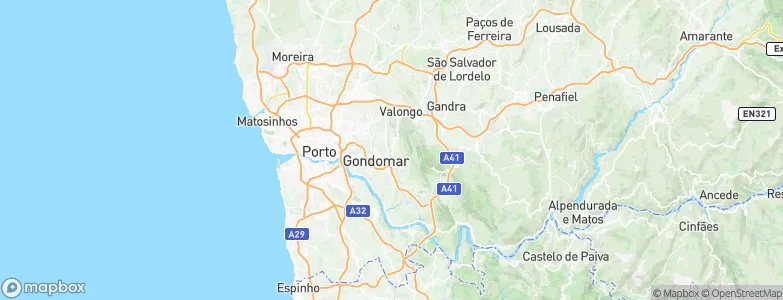 Tardariz, Portugal Map