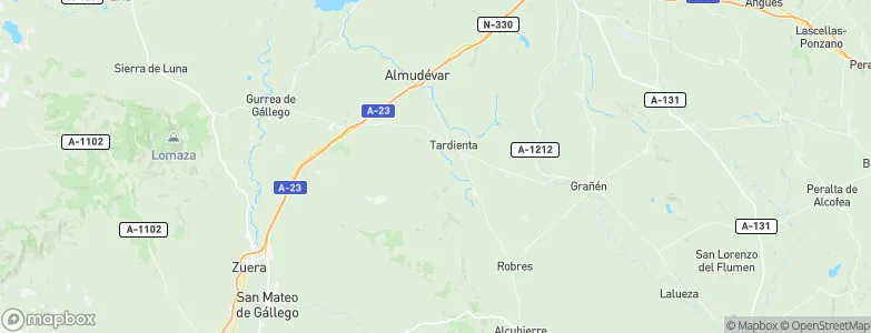 Tardienta, Spain Map
