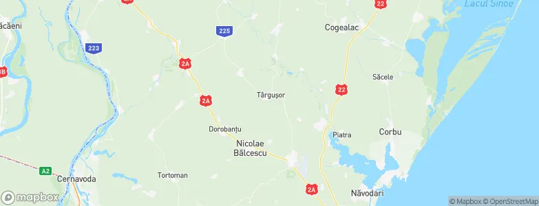 Târguşor, Romania Map