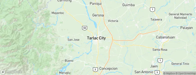 Tarlac City, Philippines Map