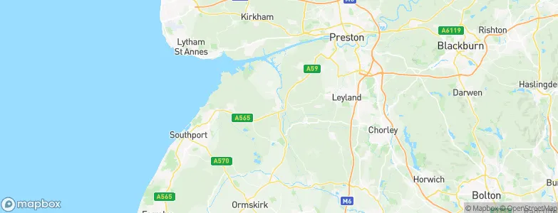Tarleton, United Kingdom Map