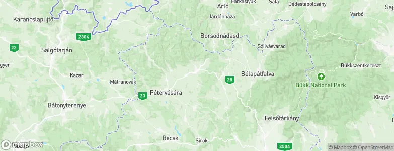 Tarnalelesz, Hungary Map