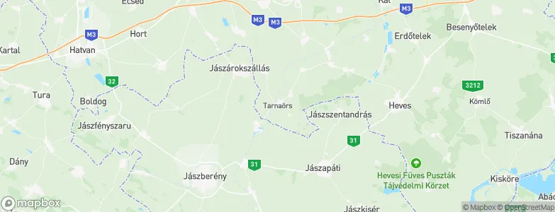 Tarnaörs, Hungary Map