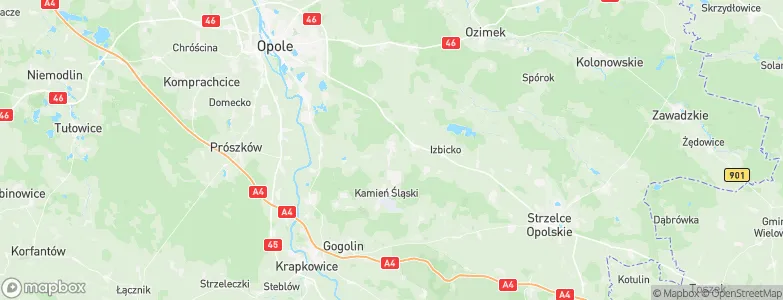 Tarnów Opolski, Poland Map