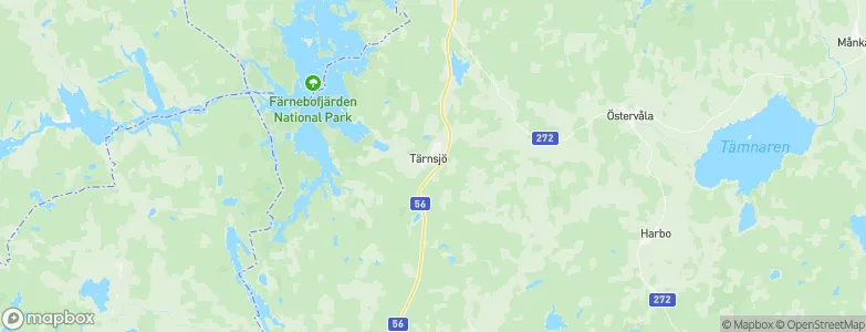 Tärnsjö, Sweden Map