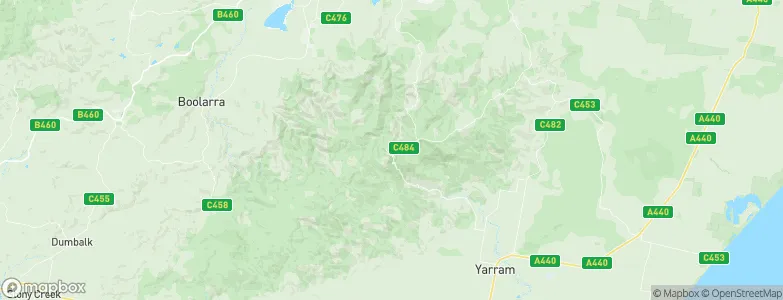 Tarra Valley, Australia Map
