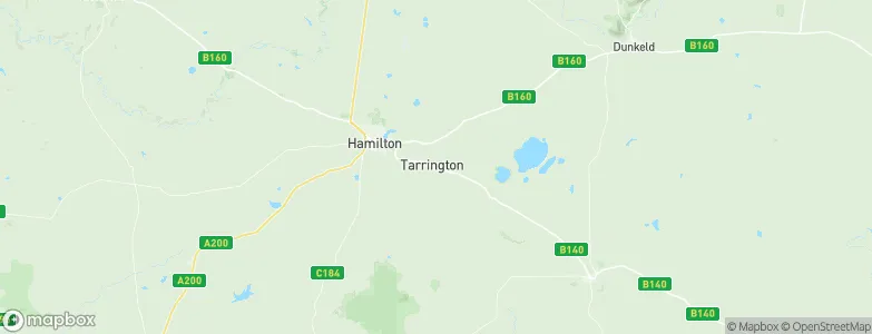 Tarrington, Australia Map
