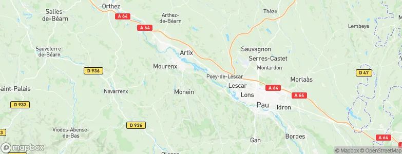 Tarsacq, France Map