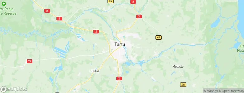 Tartu linn, Estonia Map