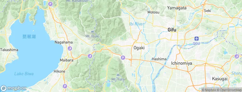 Tarui, Japan Map