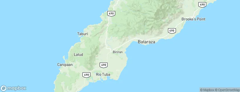 Tarusan, Philippines Map