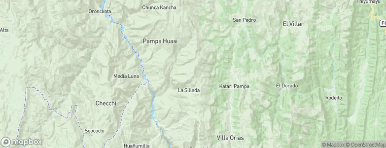 Tarvita (Villa Orías), Bolivia Map