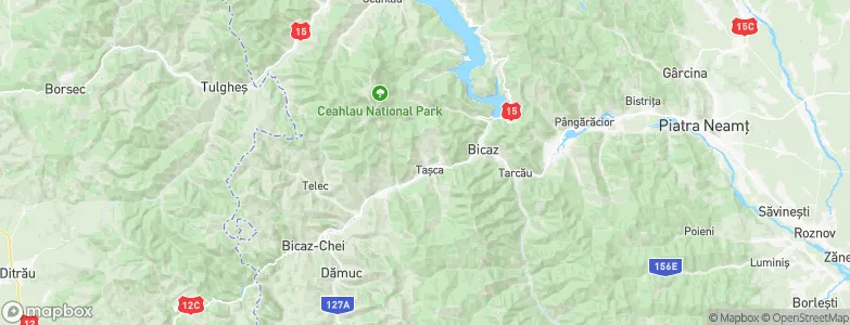 Taşca, Romania Map