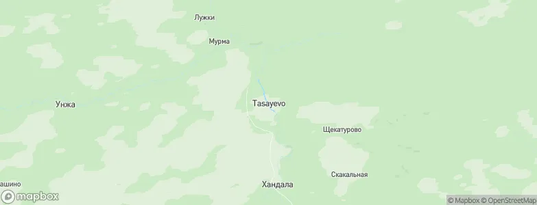 Taseyevo, Russia Map