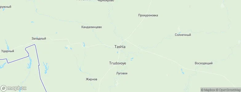Tashla, Russia Map