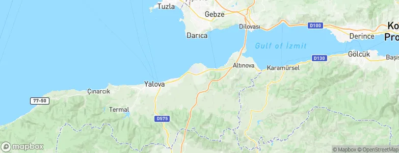 Taşköprü, Turkey Map