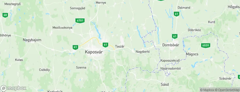 Taszár, Hungary Map