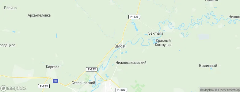 Tatarskaya Kargala, Russia Map