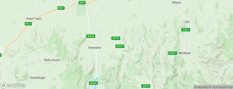 Tatong, Australia Map