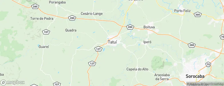 Tatuí, Brazil Map