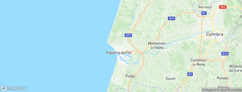 Tavarede, Portugal Map