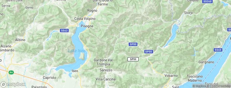Tavernole sul Mella, Italy Map