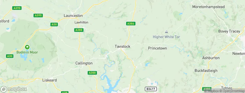 Tavistock, United Kingdom Map