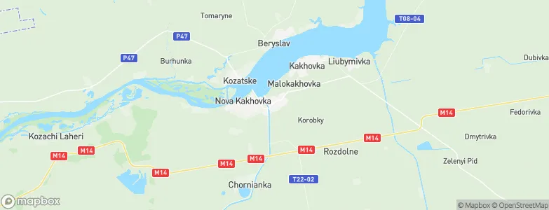 Tavriys’k, Ukraine Map