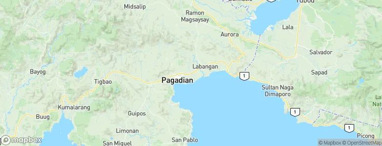 Tawagan, Philippines Map