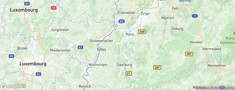 Tawern, Germany Map