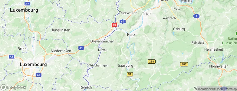 Tawern, Germany Map
