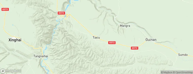 Taxiu, China Map