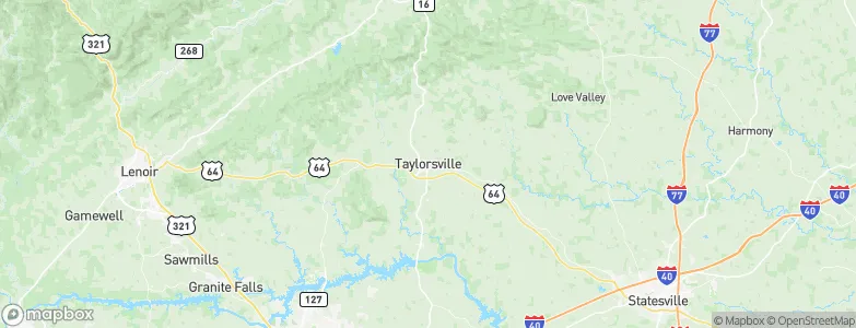 Taylorsville, United States Map