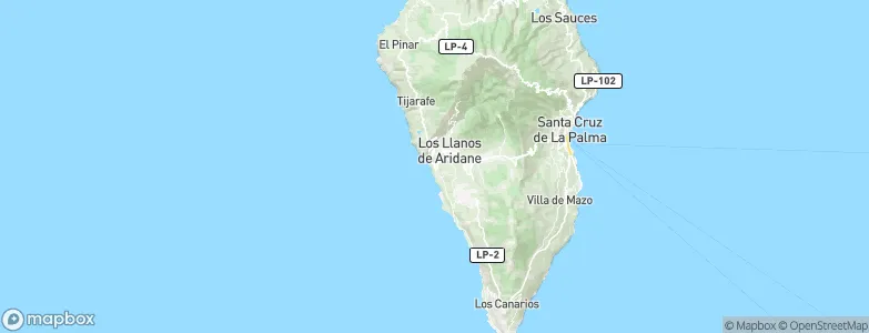 Tazacorte, Spain Map