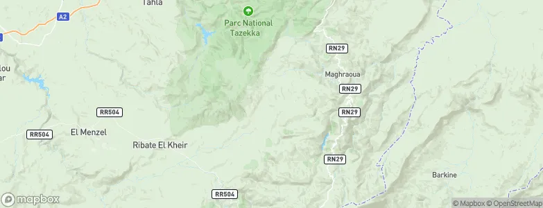 Tazarine, Morocco Map