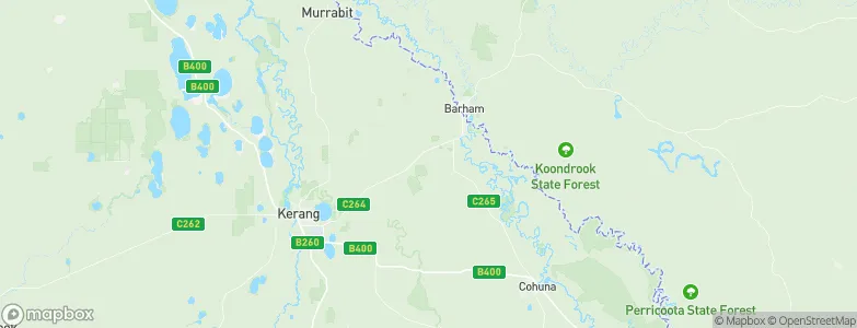Teal Point, Australia Map