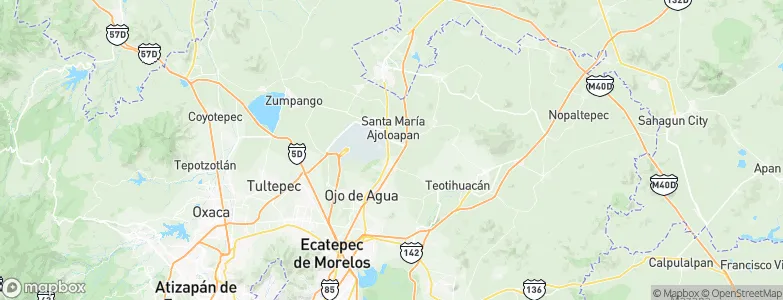 Tecámac, Mexico Map