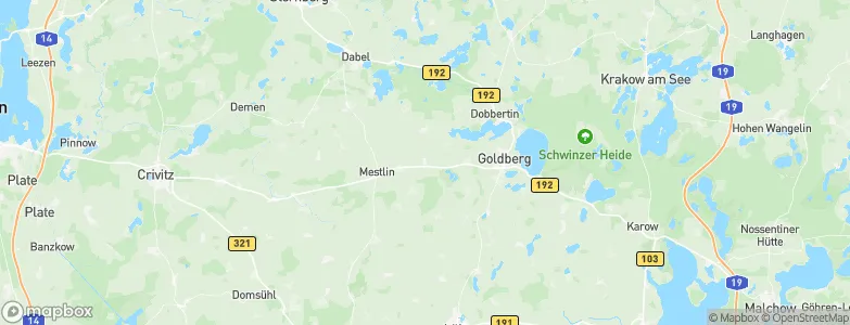 Techentin, Germany Map
