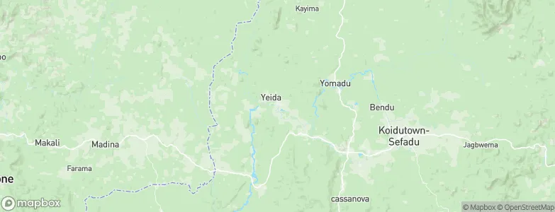 Tefeya, Sierra Leone Map