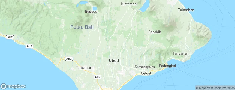 Tegalalang, Indonesia Map