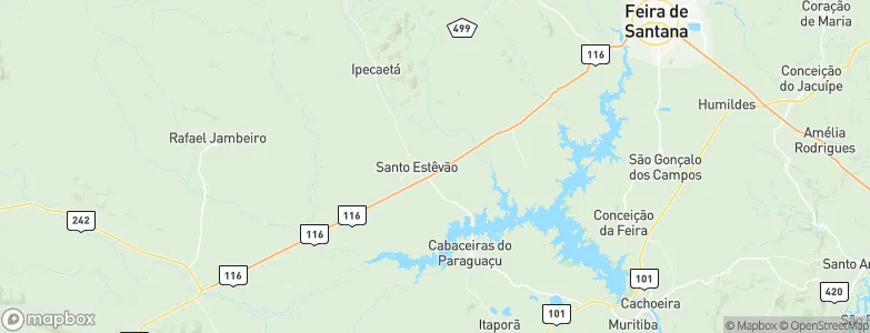 Teixeira, Brazil Map