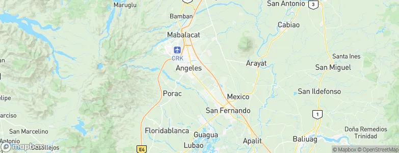 Telabastagan, Philippines Map