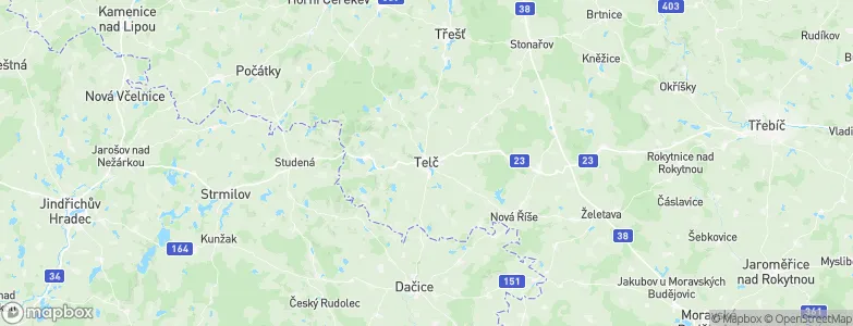 Telč, Czechia Map