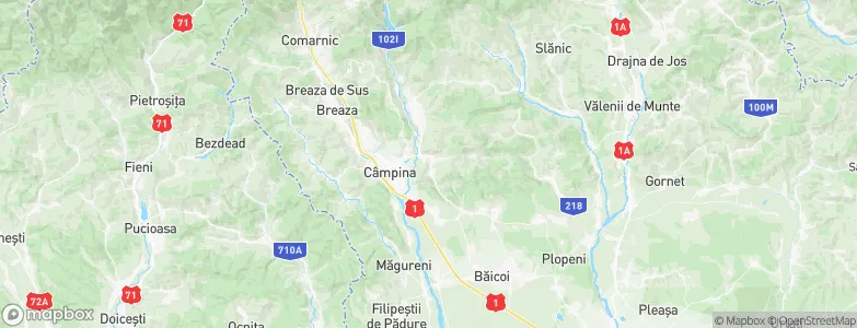 Telega, Romania Map