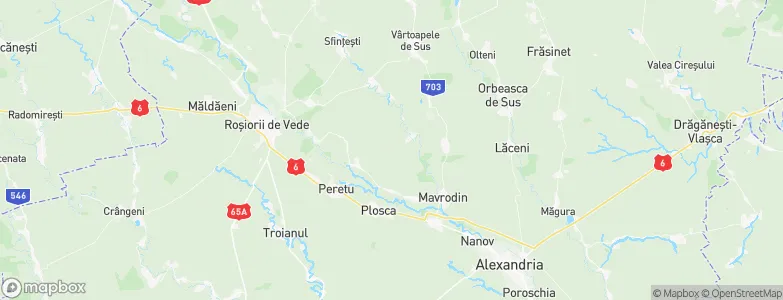 Teleorman, Romania Map