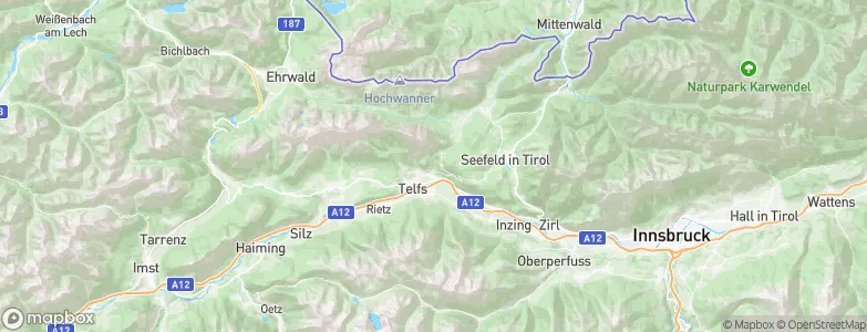 Telfs, Austria Map