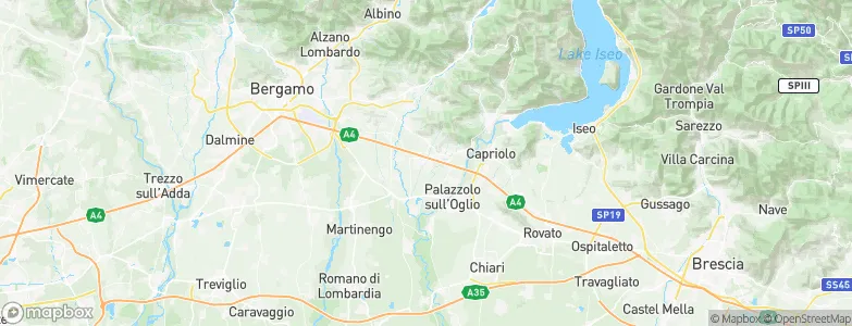 Telgate, Italy Map