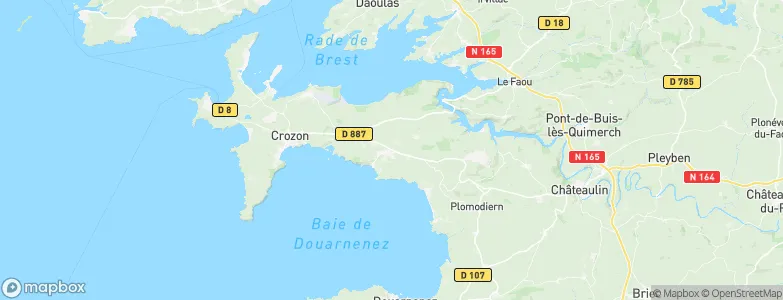 Telgruc-sur-Mer, France Map